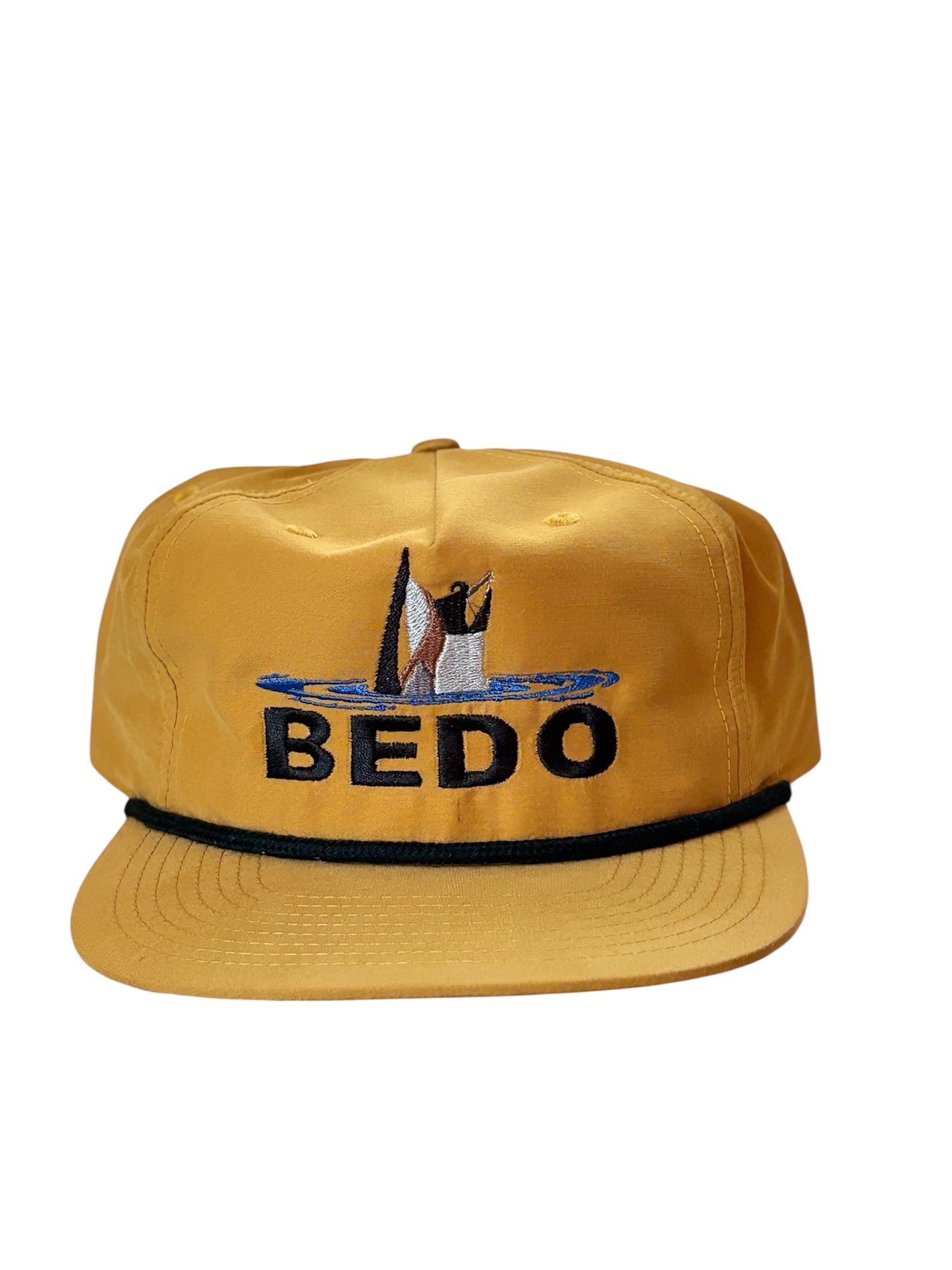 Duck Butt Rope Hat - Mustard