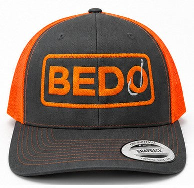 BEDO Block/Hook Trucker - Charcoal/Orange