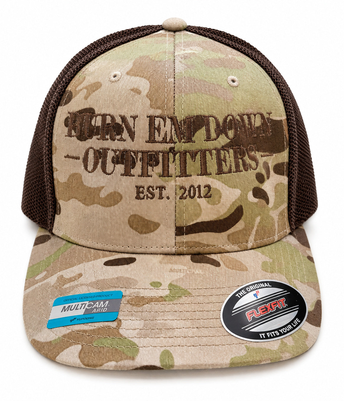 BEDO Heritage Light MultiCam Trucker - Brown