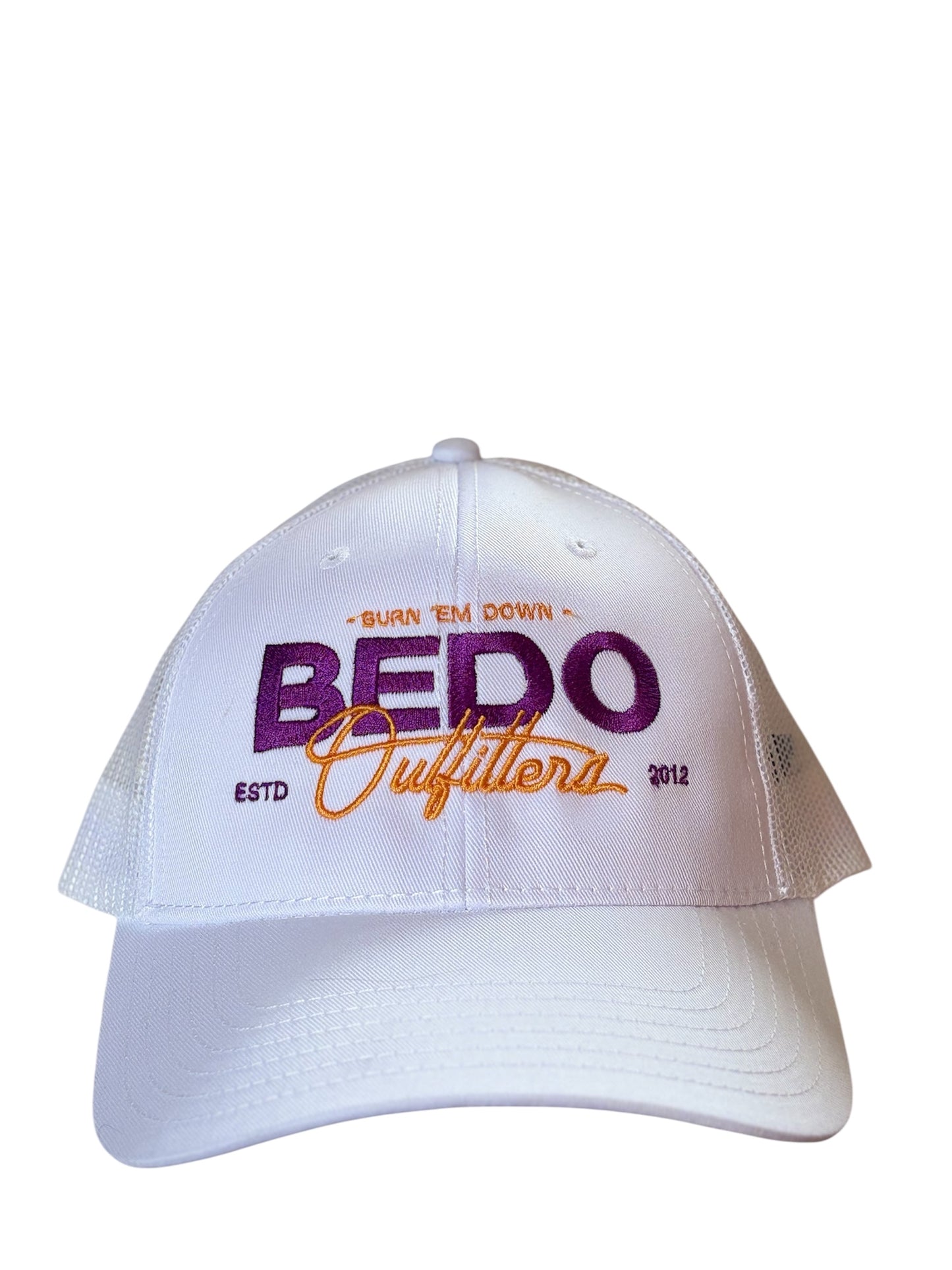 "Bedo Outfitters" LSU White Hat