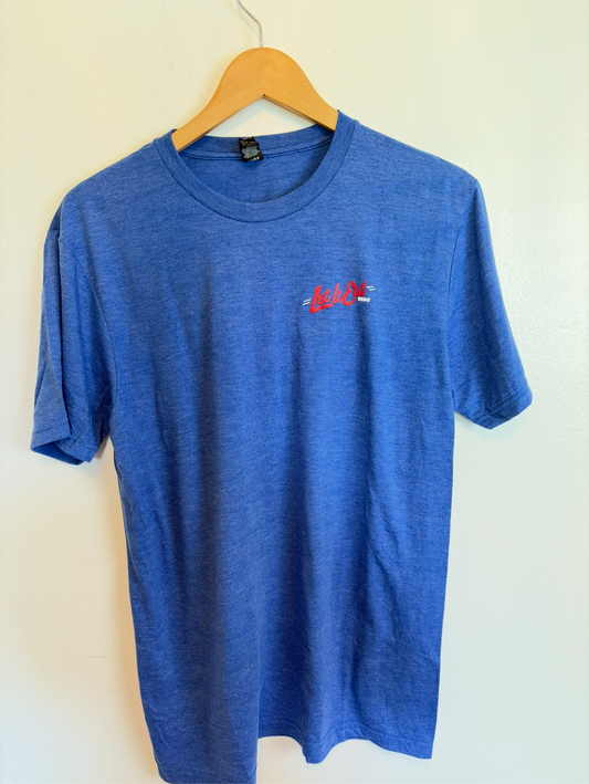 Blue "Let It Eat" Shirt