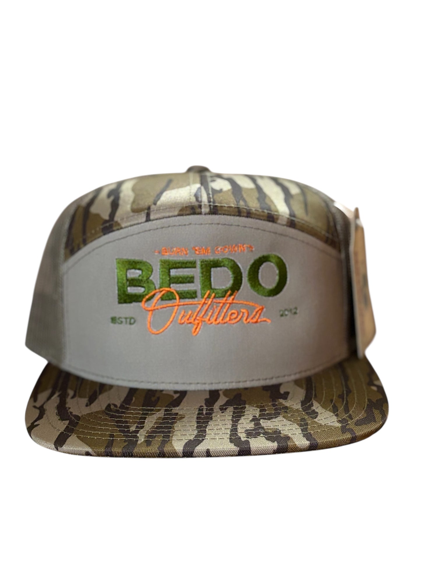 Bottom Land Camo Bedo Logo Hat