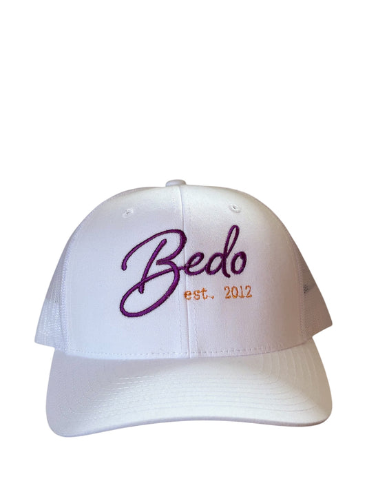 Women's Bedo LSU White Hat