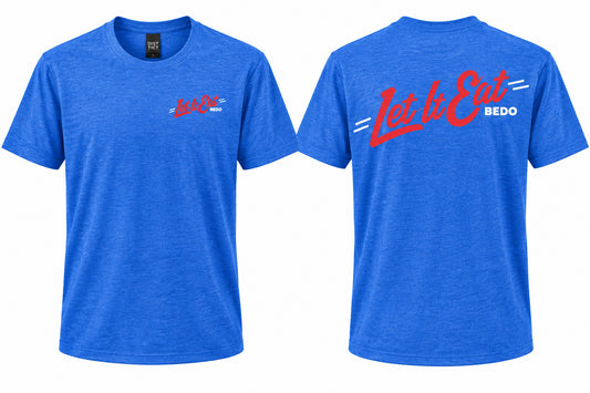 BEDO Blue “Let It Eat” Tee