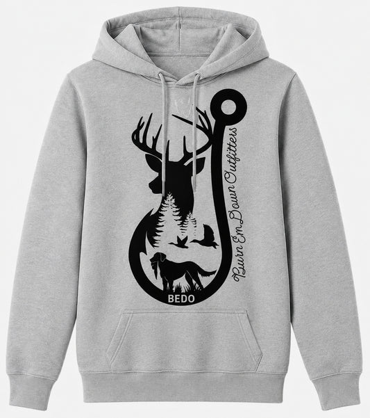 BEDO Hook & Hunt Hoodie – Gray