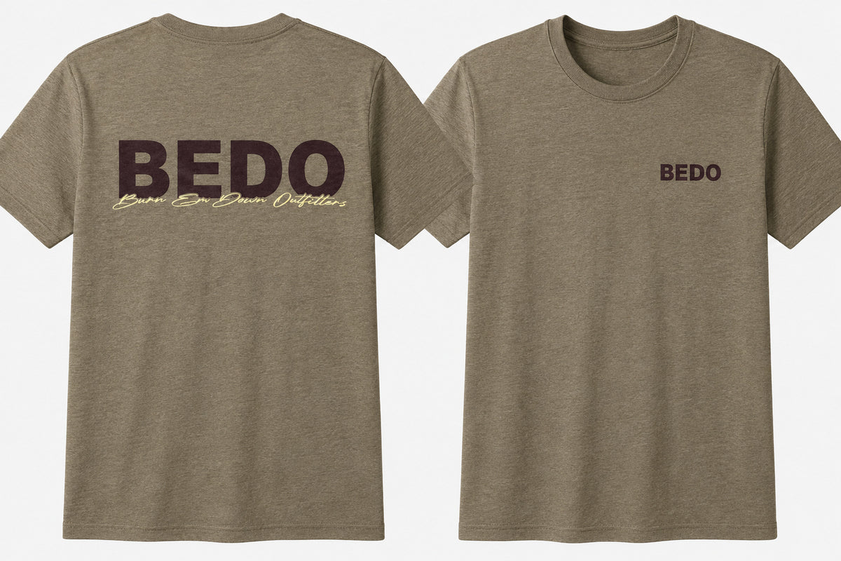 BEDO Classic Logo Tee – Tan