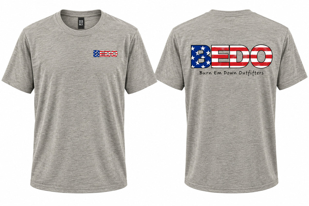 BEDO Gray American Tee