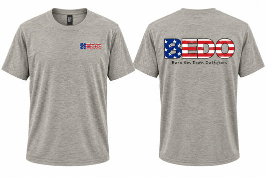 BEDO Gray American Tee