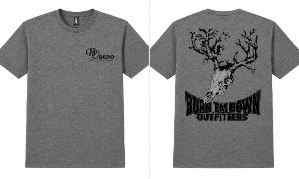 Backwoods Buck Tee – Heather Gray