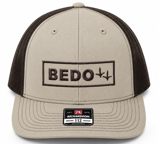BEDO Turkey Feet Trucker - Tan/Brown