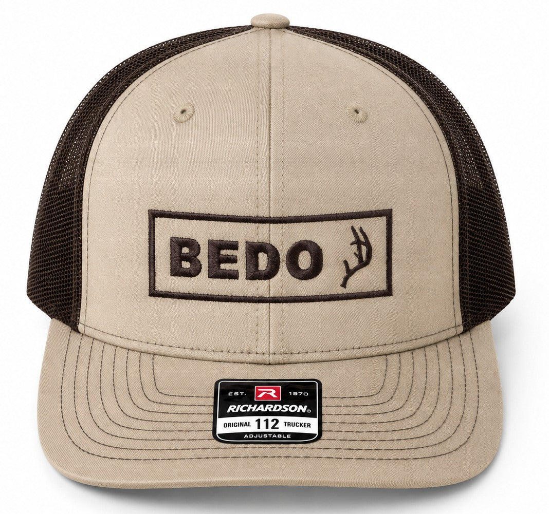 BEDO Antler Trucker - Tan/Brown
