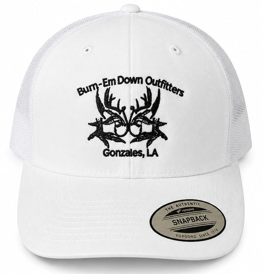 BEDO Gonzales Antler Crest Cap - White