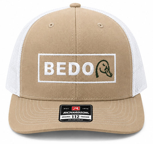 BEDO Sage Duck Trucker - Tan/White