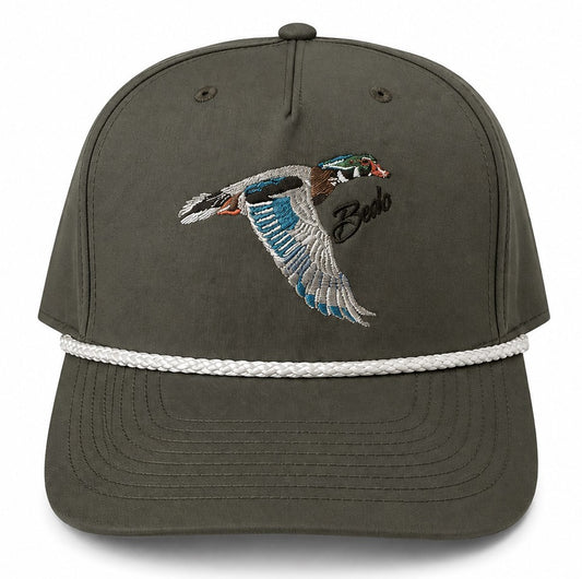 BEDO Wings Down Rope Hat - Olive