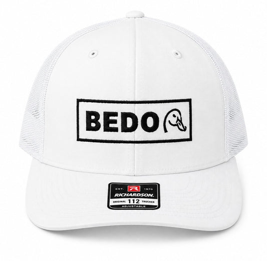 BEDO Duck Trucker - White/Black