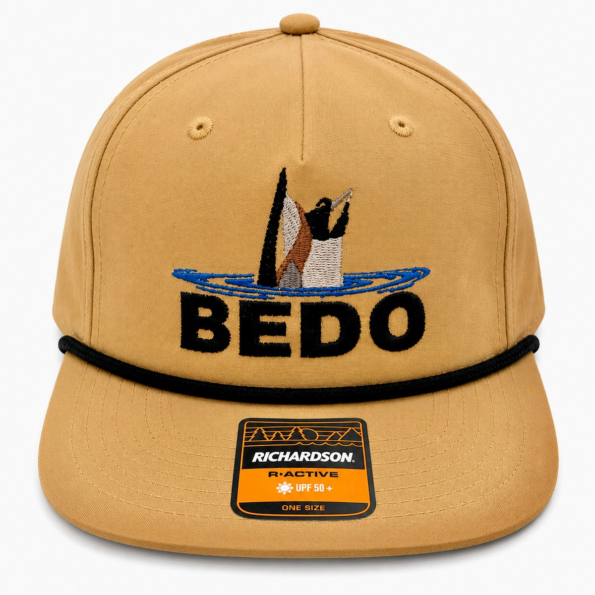 BEDO Pirogue Rope Hat - Mustard