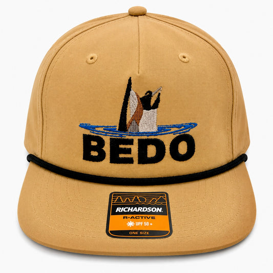 BEDO Pirogue Rope Hat - Mustard