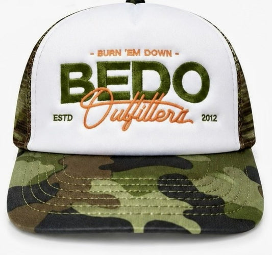 BEDO Outfitters Camo Trucker Hat
