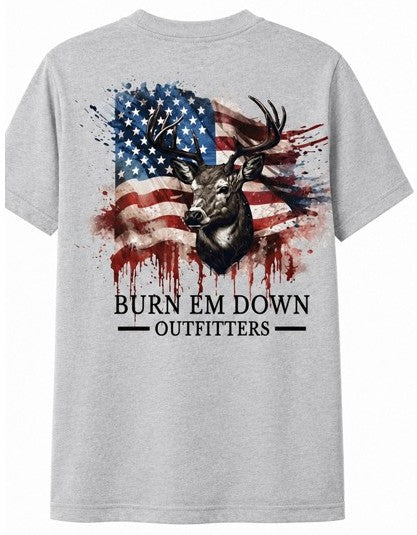American Wildlife Tee – Gray