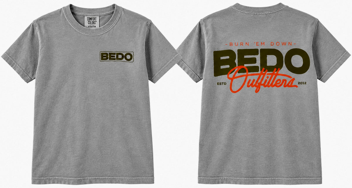 BEDO Classic Logo Tee – Gray