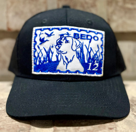 Youth Black Lab Patch Bedo Hat